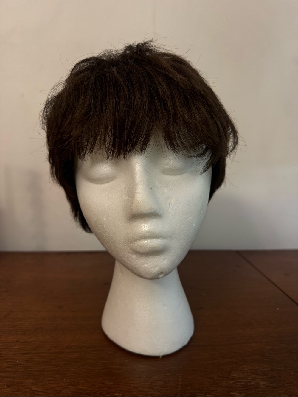 Henry Margu Women’s Synthetic Bob Wig Mono Top Dark Brown